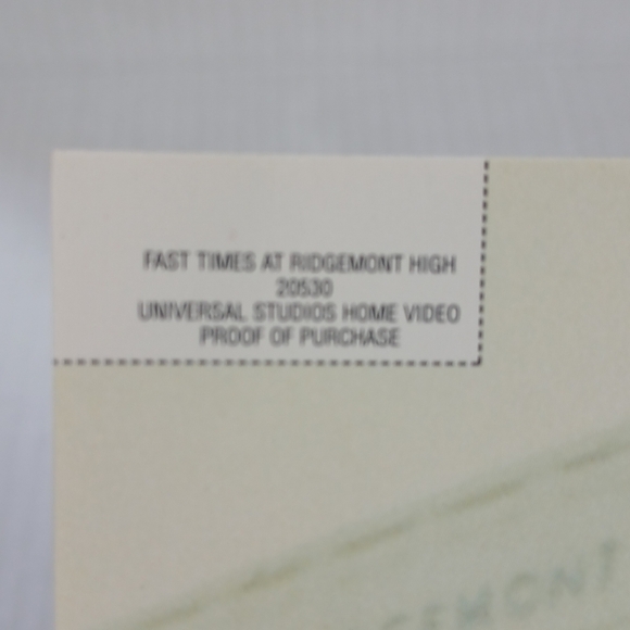 Fast Times at Ridgemont High (DVD, 1999, Widescreen Collectors Edition) - Picture 13 of 13